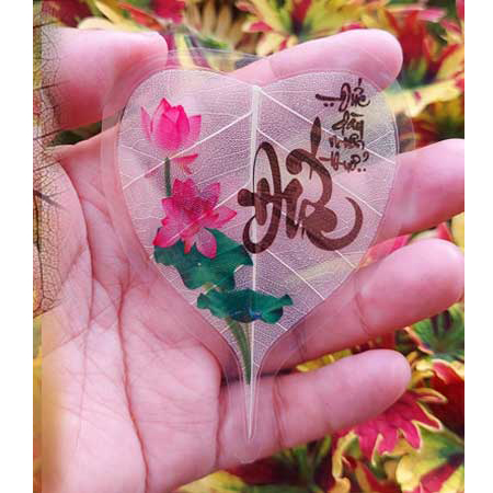 Lá Bồ Đề Ốp ĐT Hoa Sen- Đức